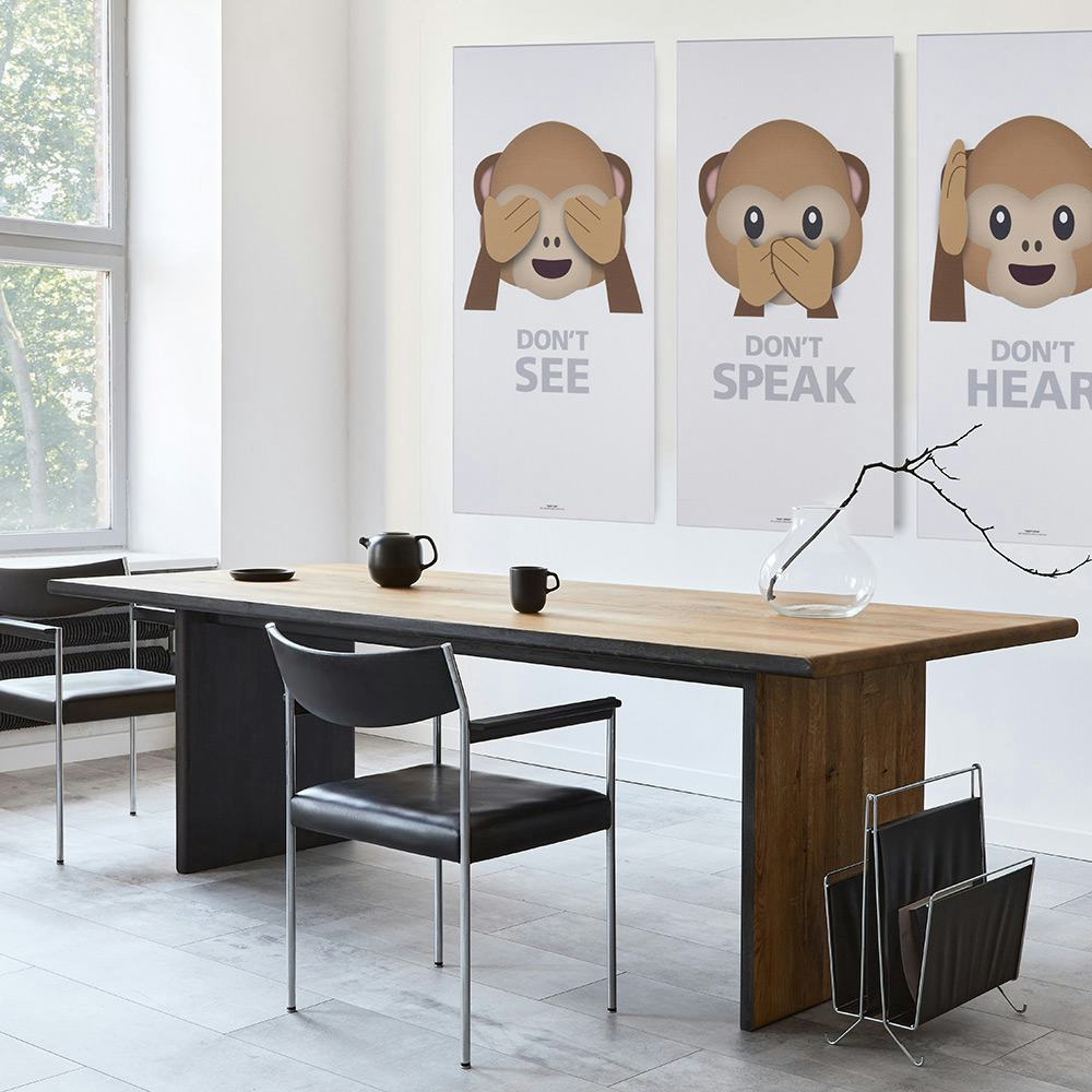 Akustiktavla Fibrotech Art-Acoustic Abe 1200x600 mm Vit