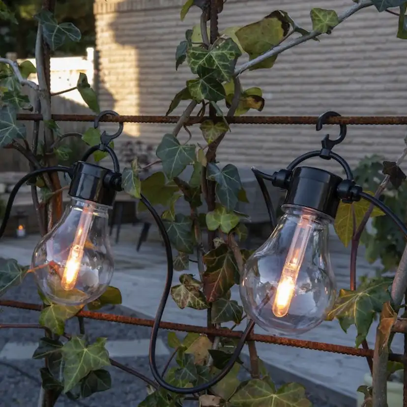 Ljusslinga Gnosjö Konstsmide 2341-800SP B/O 10 LED Solpanel