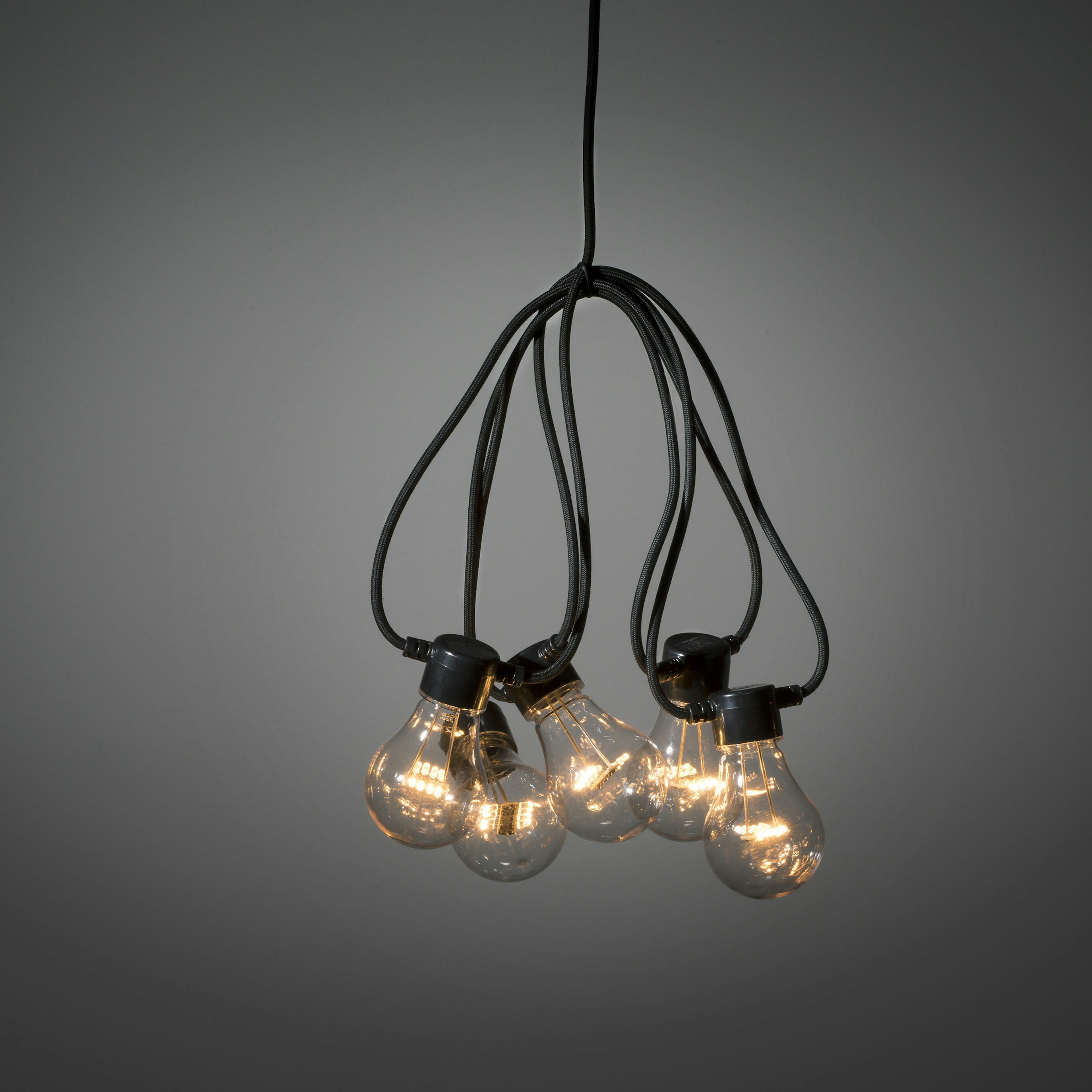 Ljusslinga Gnosjö Konstsmide 10L Amber LED