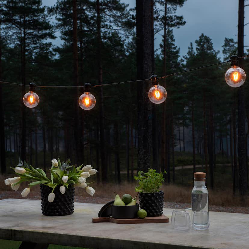 Ljusslinga Gnosjö Konstsmide E27 10L LED Utbytbar