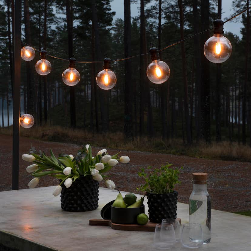 Ljusslinga Gnosjö Konstsmide E27 10L LED Utbytbar