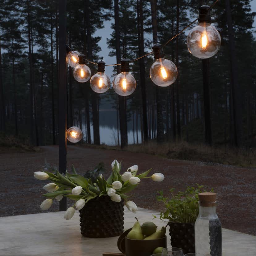 Tilläggsslinga Gnosjö Konstsmide E27 10 Amber LED
