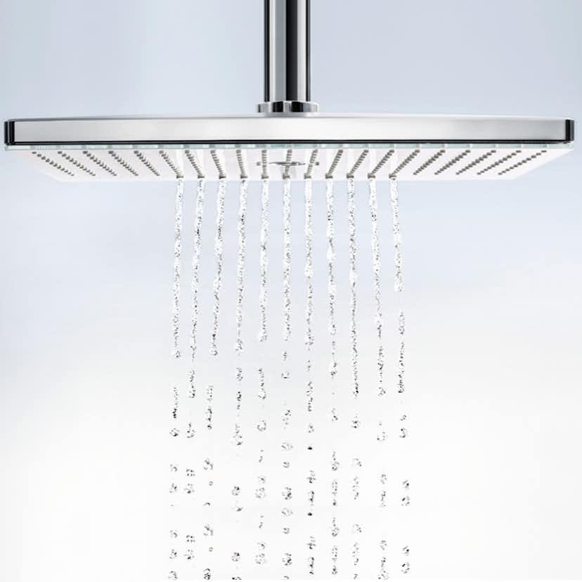 Huvuddusch Hansgrohe Rainmaker Select 460 2-jet för Takmontage