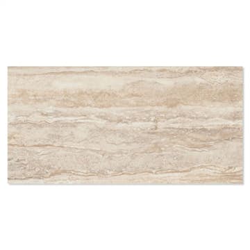 Klinker Sten Carrara Beige Travertin Blank 120x60 cm