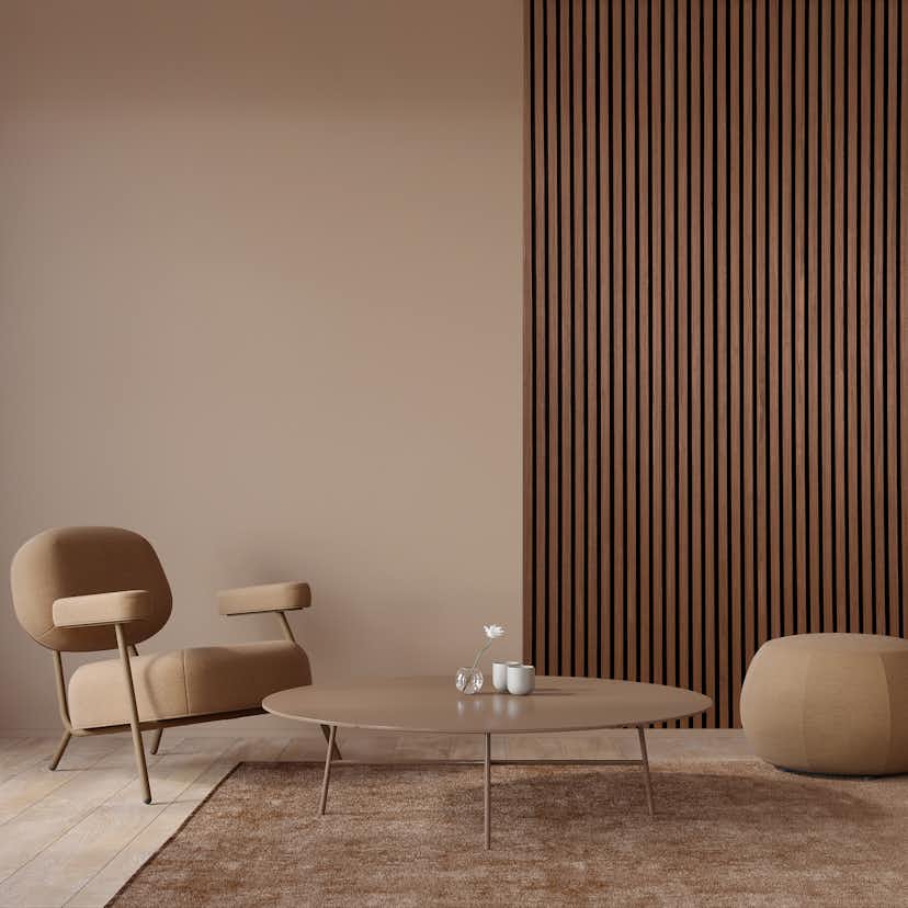 Akustikpanel NQD Smartwall Rökt Ek