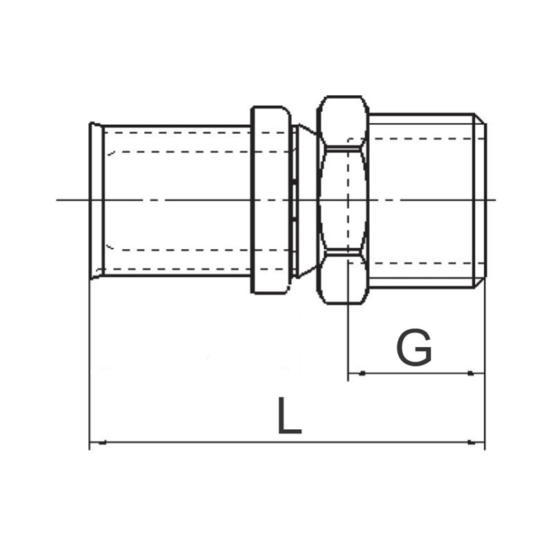 Presskoppling LK Systems PV Rak UG