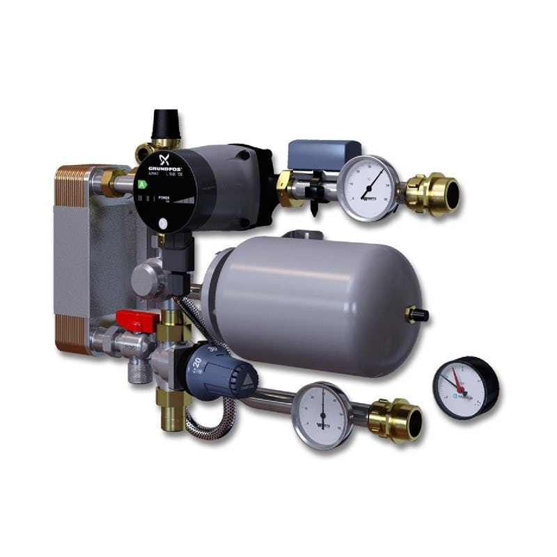 Värmeväxlarpaket LK Systems 10 Tillbehör Till Golvvärmesystem