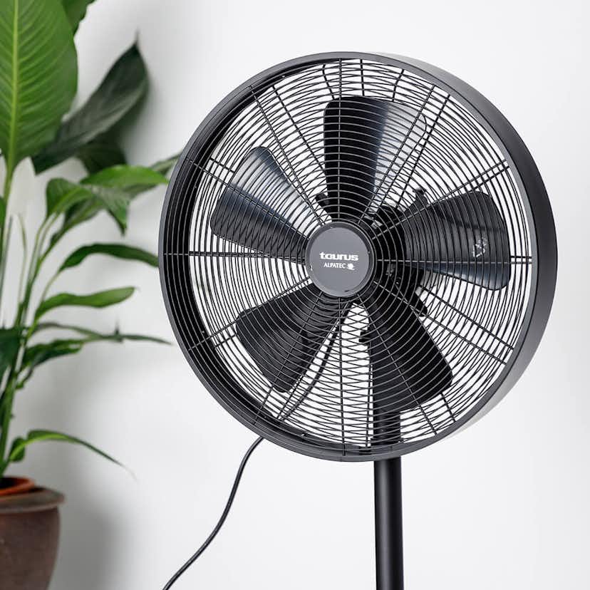 Stativfläkt Taurus Forest 5 Fläktblad Svart