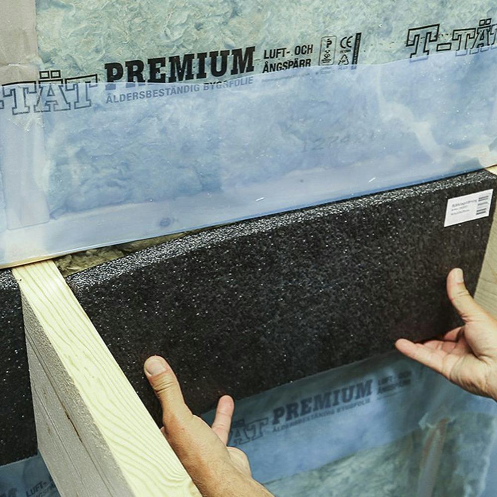 Bjälklagstätning Tecca 565x225x35 mm