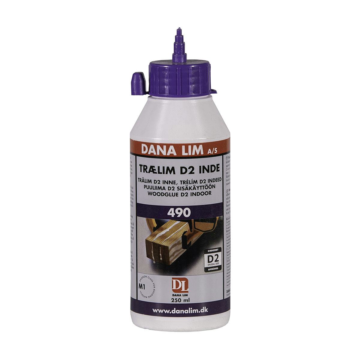 Trälim Danalim Dana D2 490 Snabbhärdande Inne Vitlim