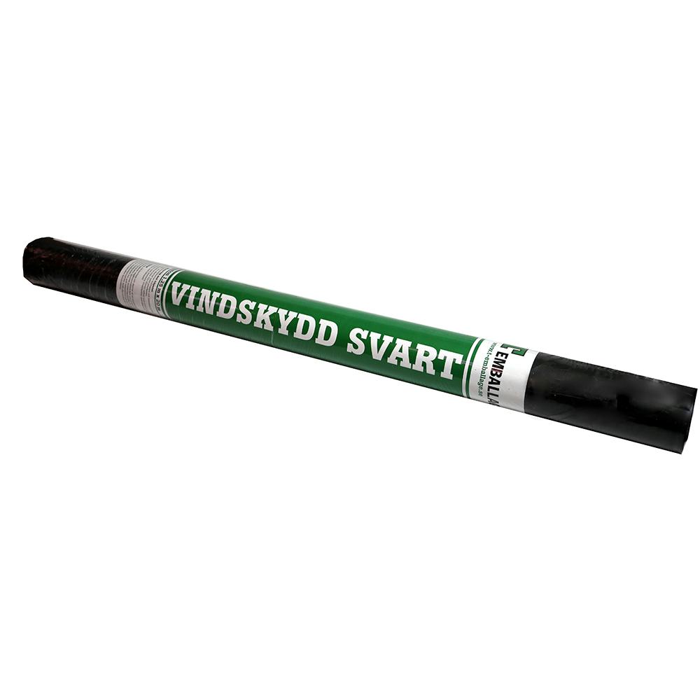 Vindskydd Tecca Svart 125 cmx20 m