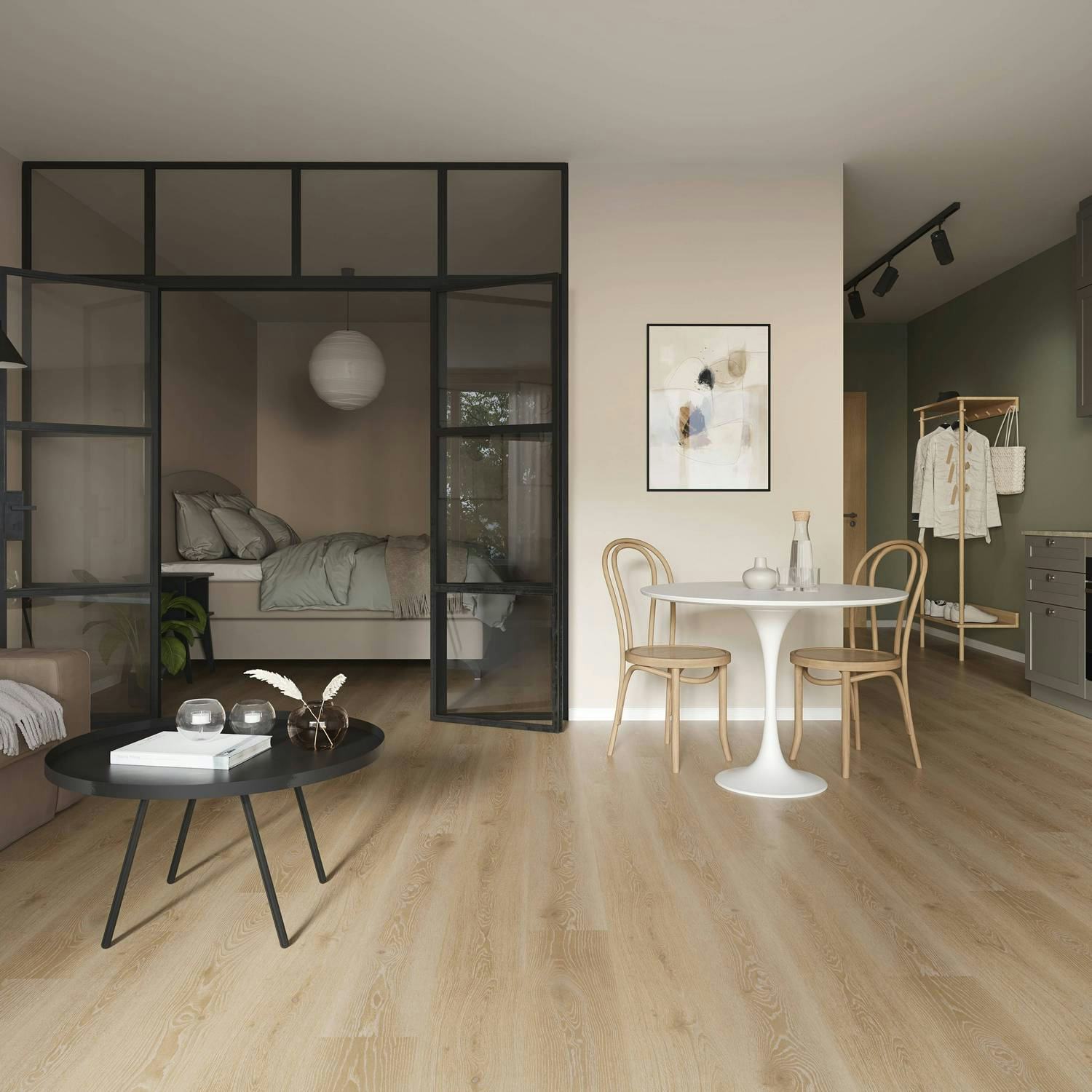 Vinylklick Tarkett iD inspiration Click Solid 55 Highl Oak-Lt Nat