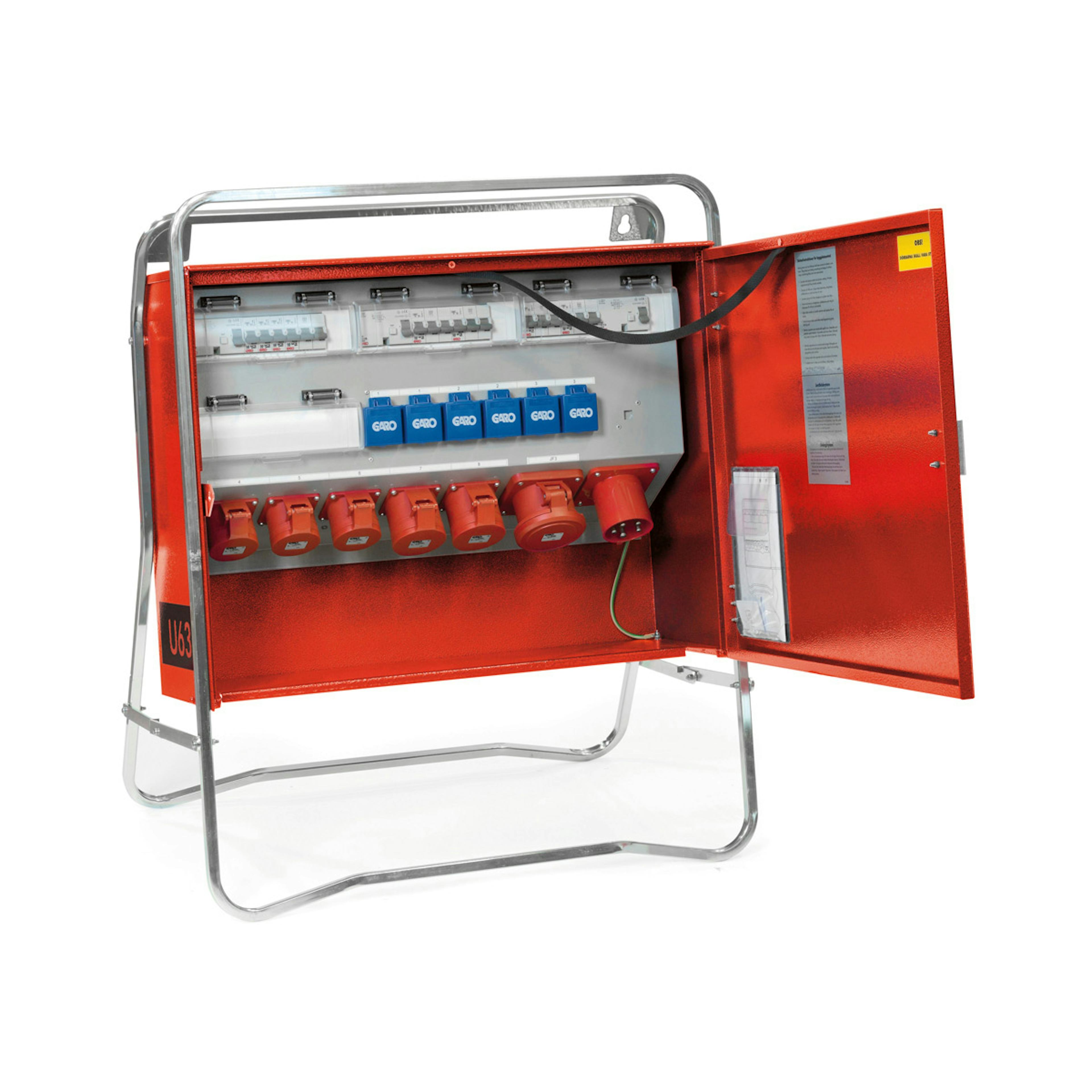 Uttagscentral Garo Elflex 2469015 PLÅT 63A UC63