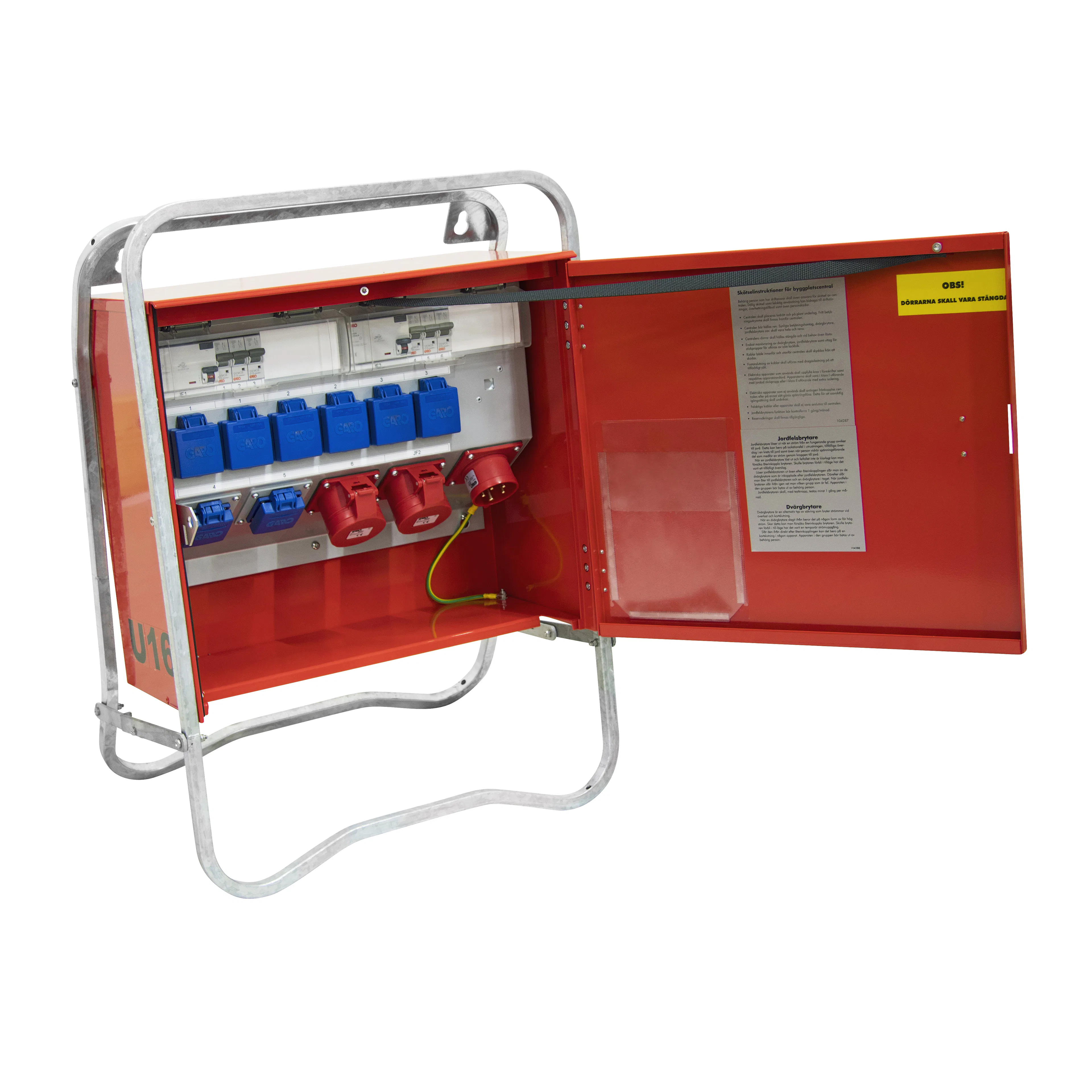 Uttagscentral Garo 2469128 16A ALU