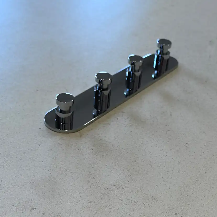 Handdukskrok Arredo Estelle Fyrkrok Krom