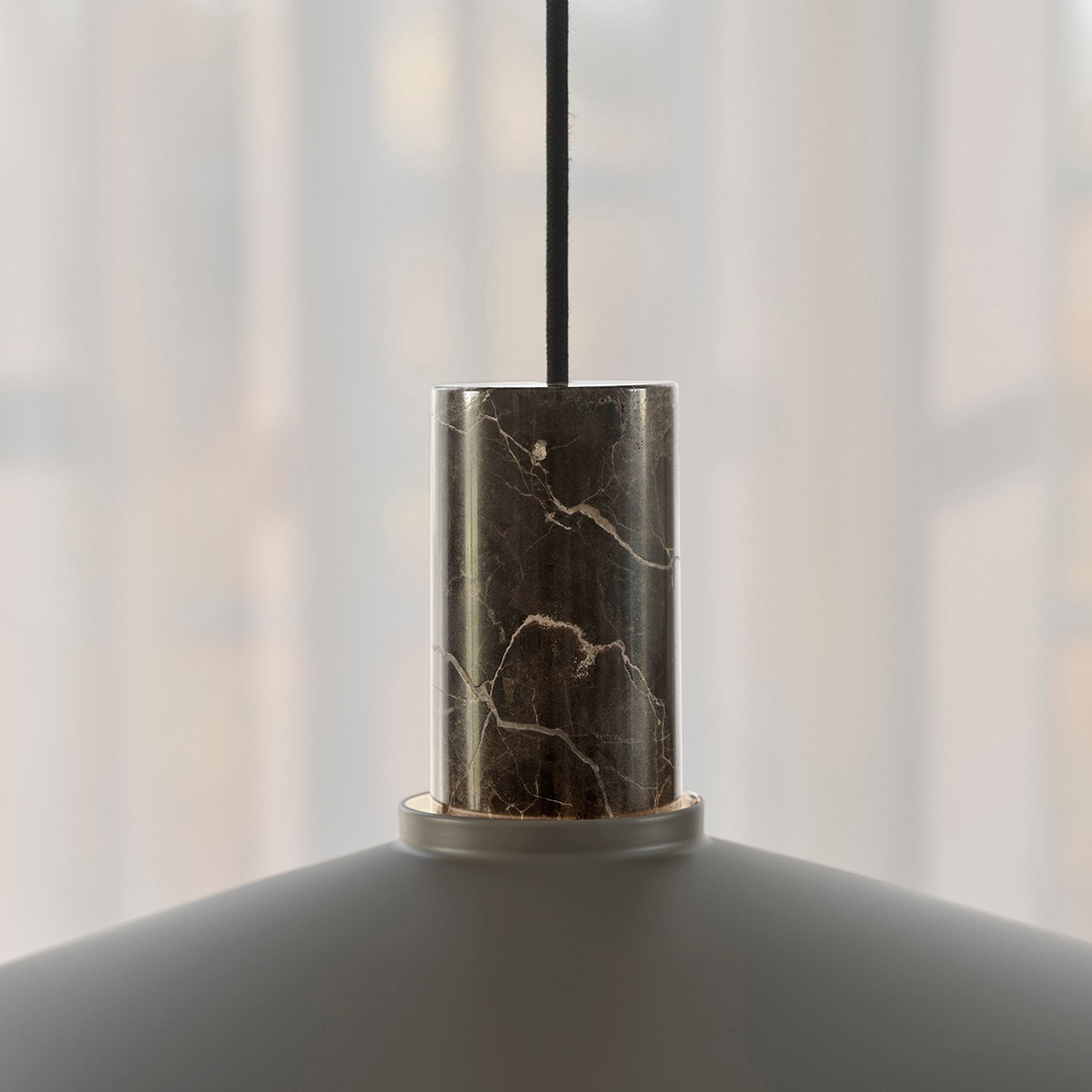 Taklampa Nordlux Elvas Marble