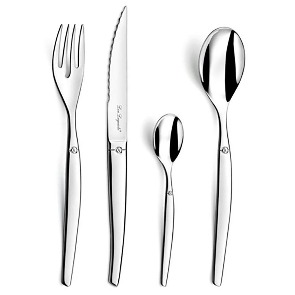 Bestickset Lou Laguiole Jet 16 Delar