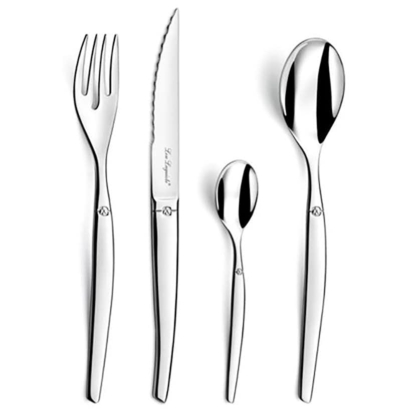 Bestickset Lou Laguiole Jet 16 Delar