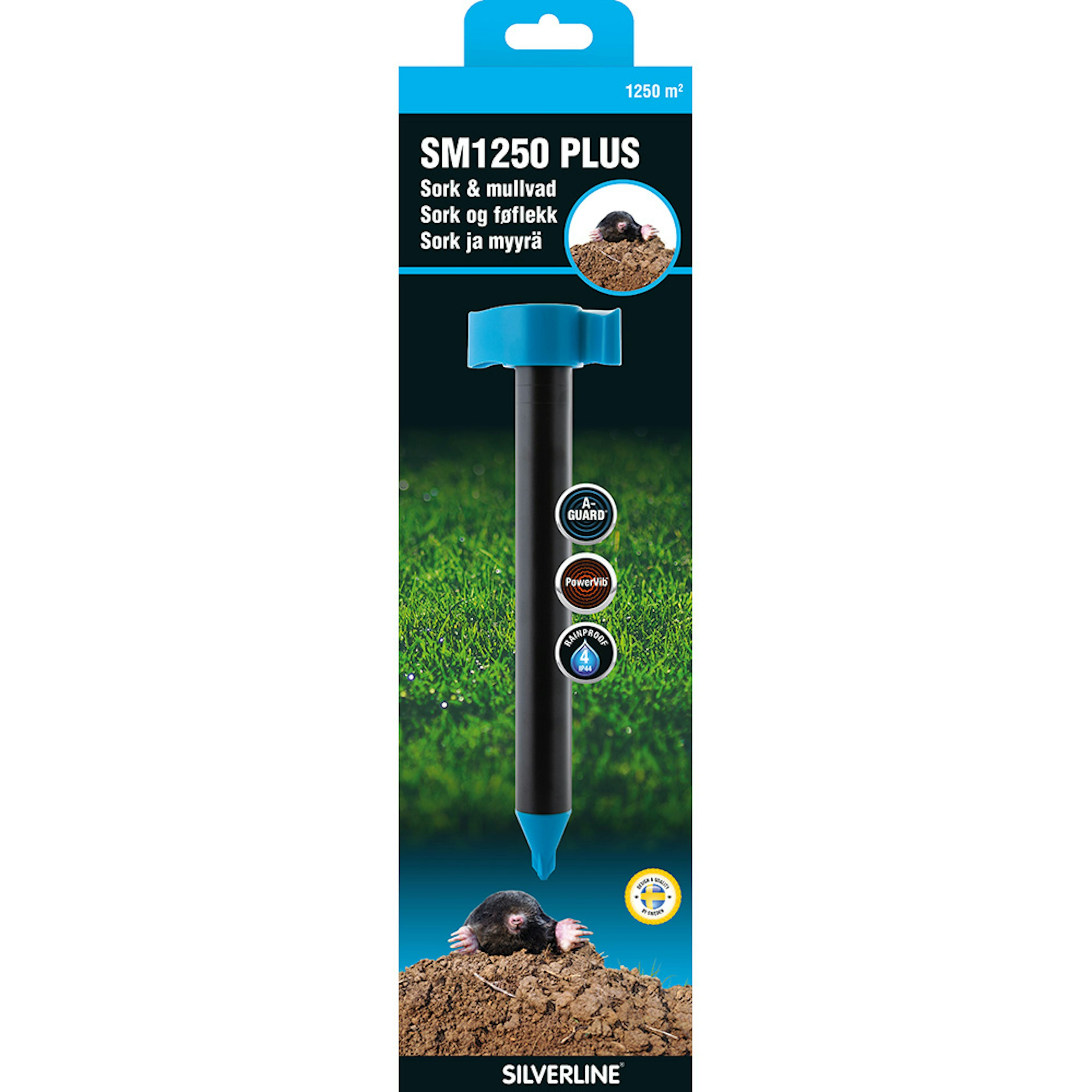 Avskräckare Silverline Sork & Mullvad SM1250