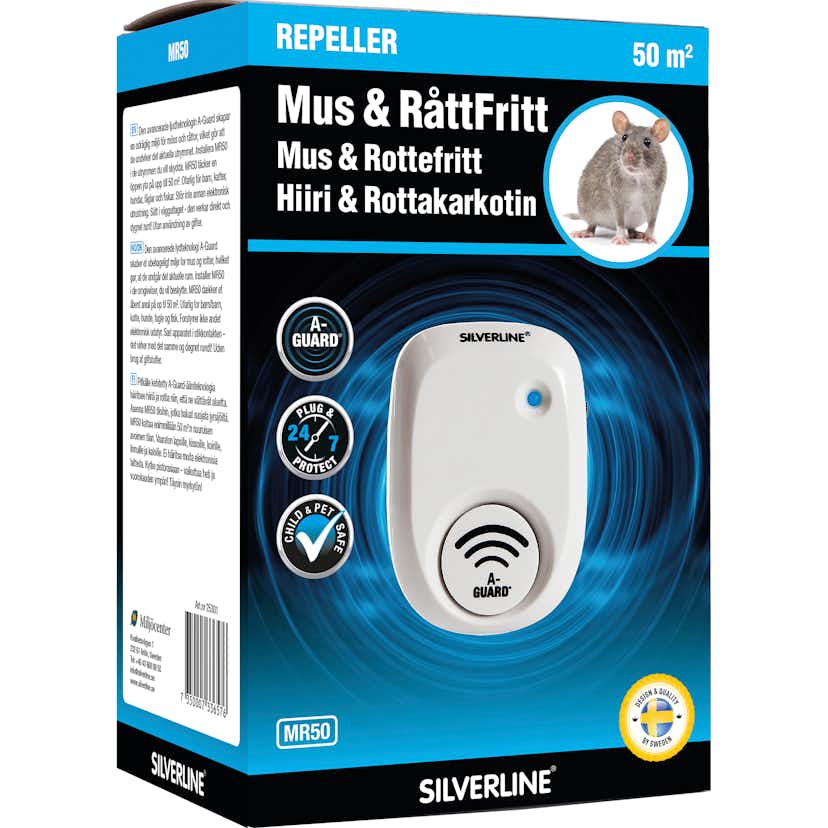 Avskräckare Silverline Mus och Råtta Mr50