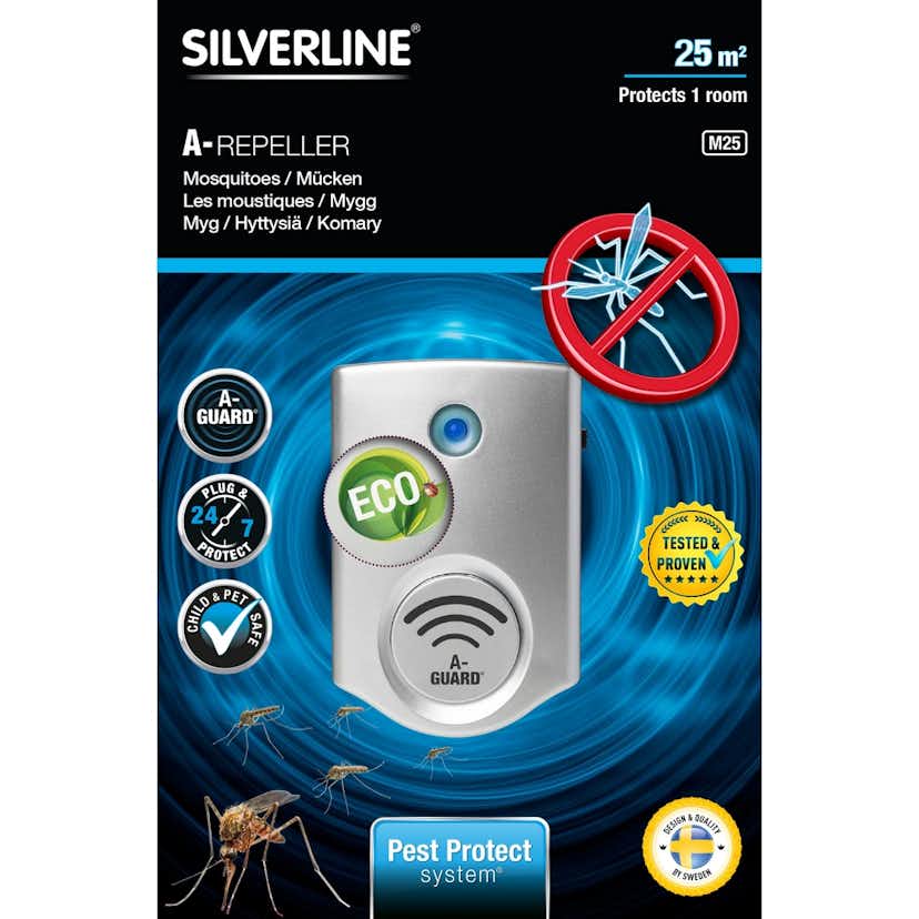 Avskräckare Silverline Mygg M25