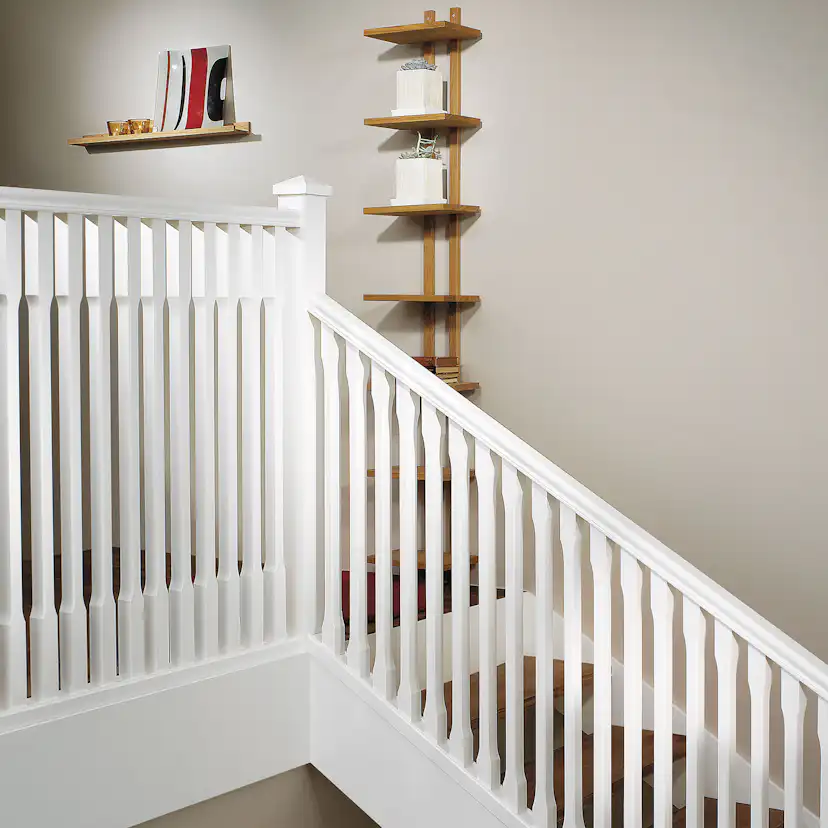 Ändstolpe Lundbergs Helsinki Lång Obehandlad Furu