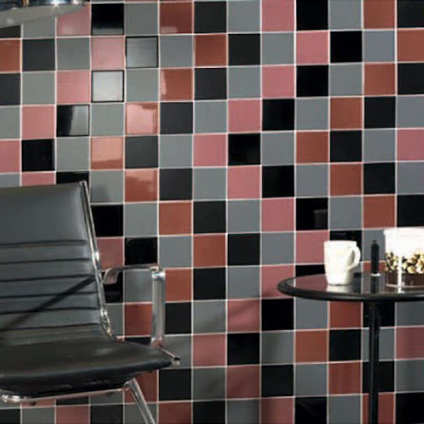 Kakel Arredo Color Gris Marengo Grå Blank 10x10 cm