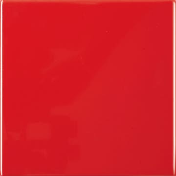 Kakel Arredo Color Rojo Cristalina Blank 20x20 cm