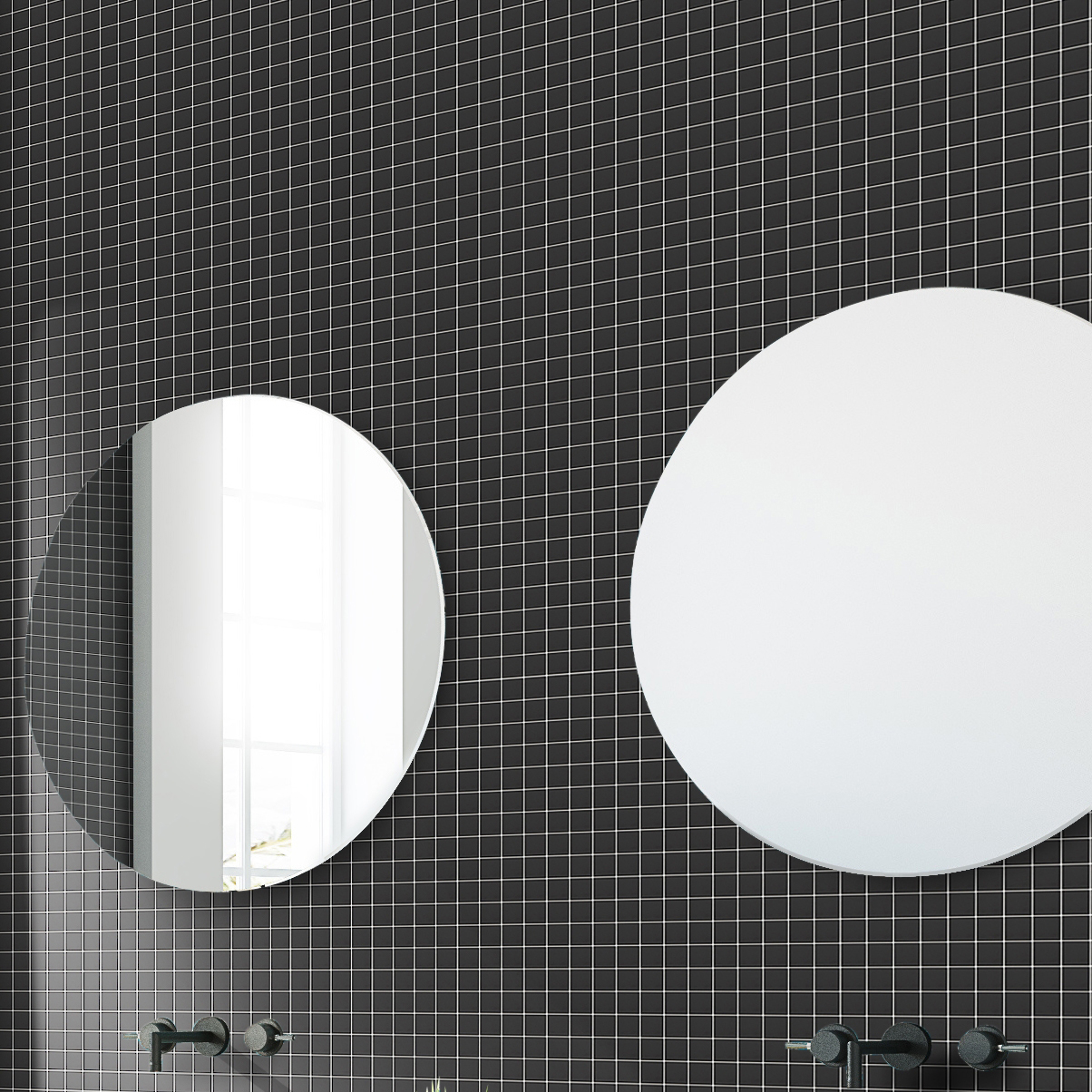 Mosaik Arredo Titan Svart Blank 2,5x2,5 cm