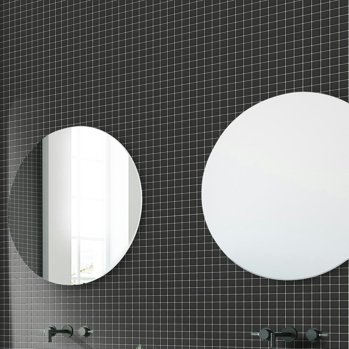 Mosaik Arredo Titan Svart Blank 2,5x2,5 cm