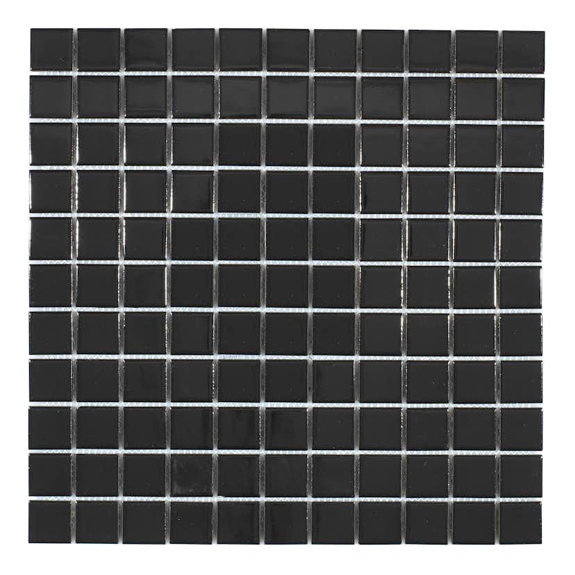 Mosaik Arredo Titan Svart Blank 2,5x2,5 cm