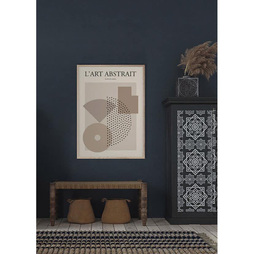 Poster Gallerix Lart Abstrait No1