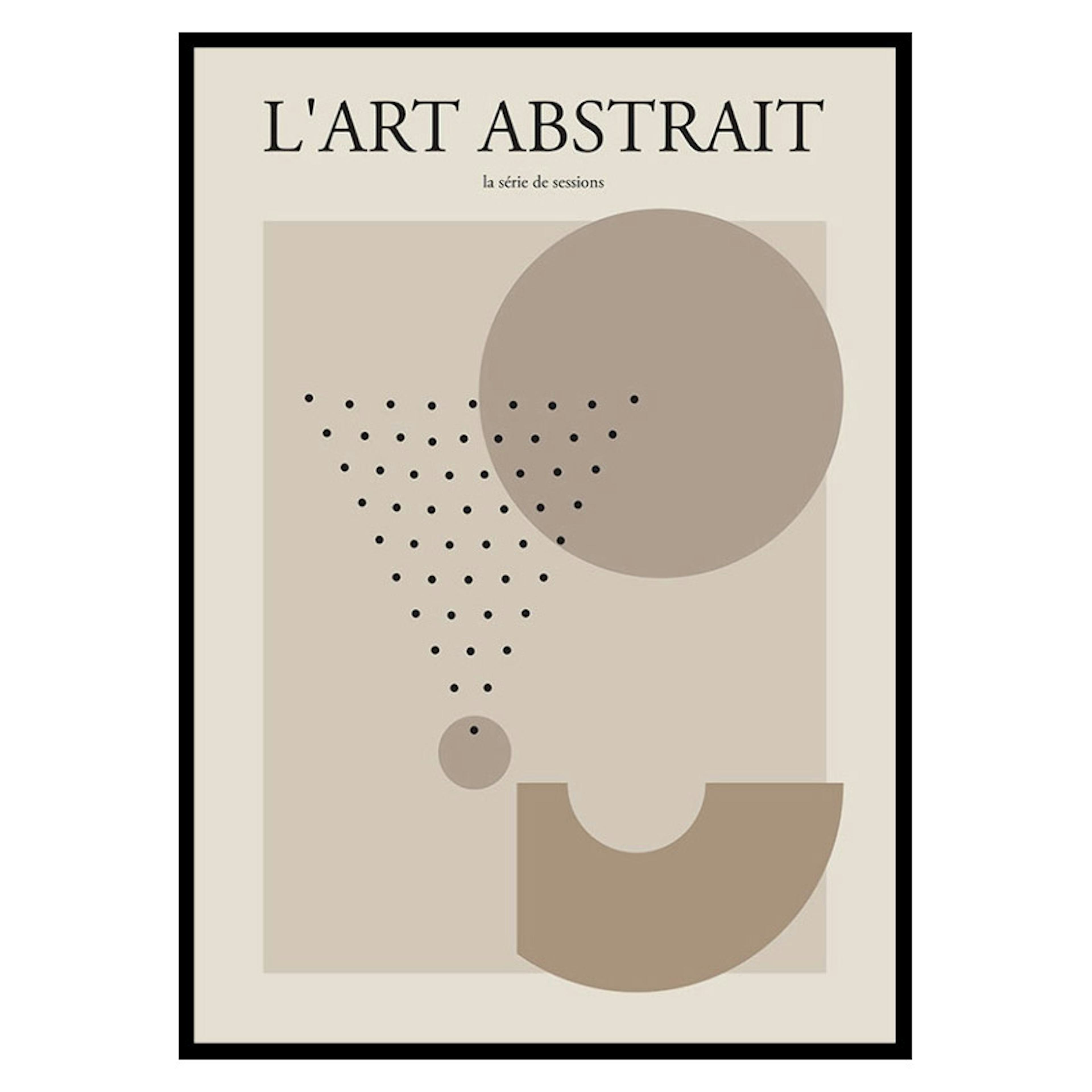 Poster Gallerix Lart Abstrait No3