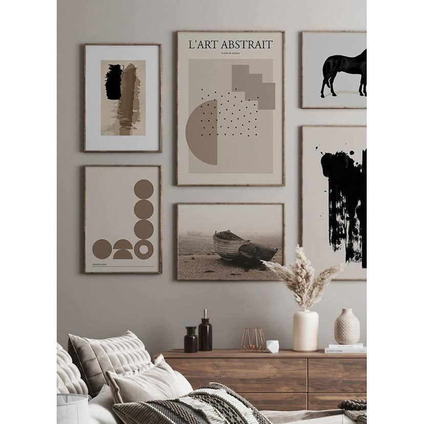 Poster Gallerix Lart Abstrait No4