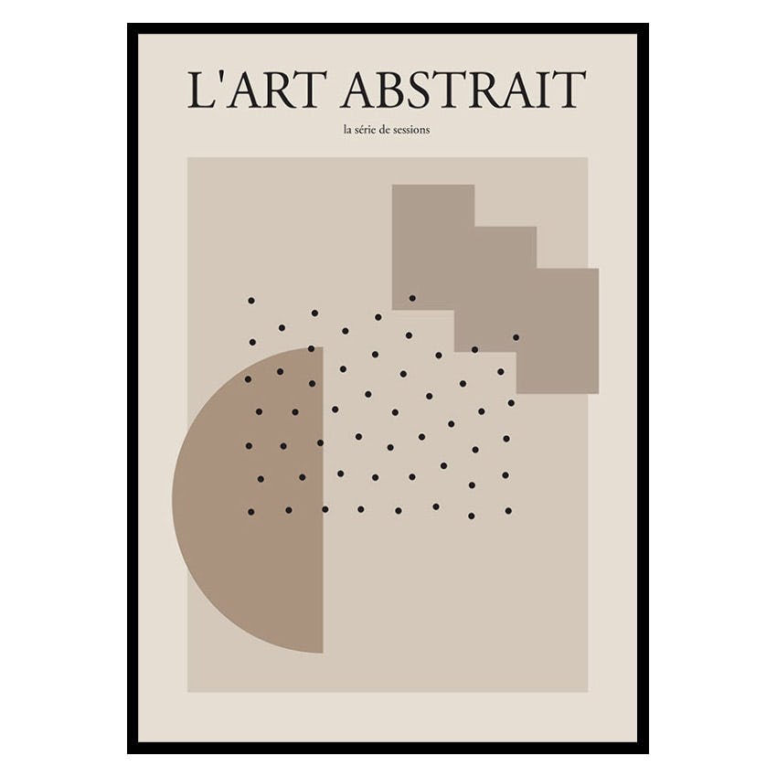 Poster Gallerix Lart Abstrait No4
