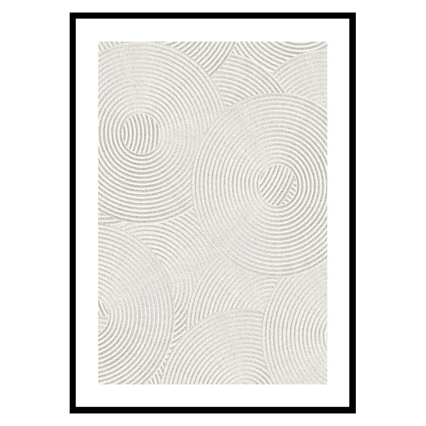 Poster Gallerix Zen Circle Pattern