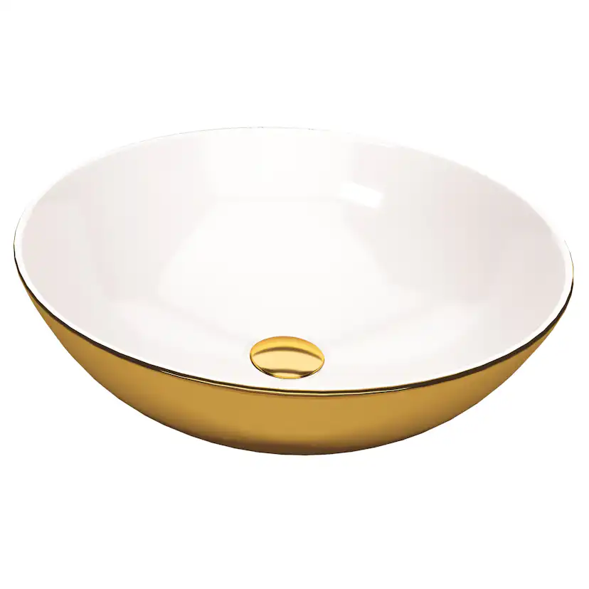 Tvättställ Badlyx Round 106 Bicolor 40 cm