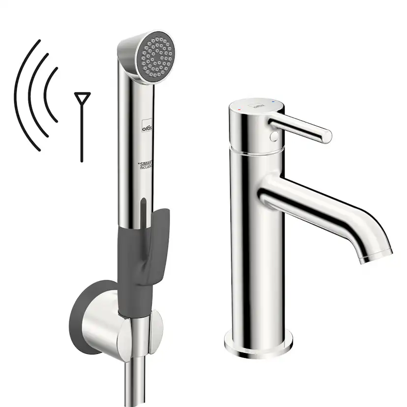 Tvättställsblandare Oras Optima Style 2613FH med Smart Bidetta Handdusch