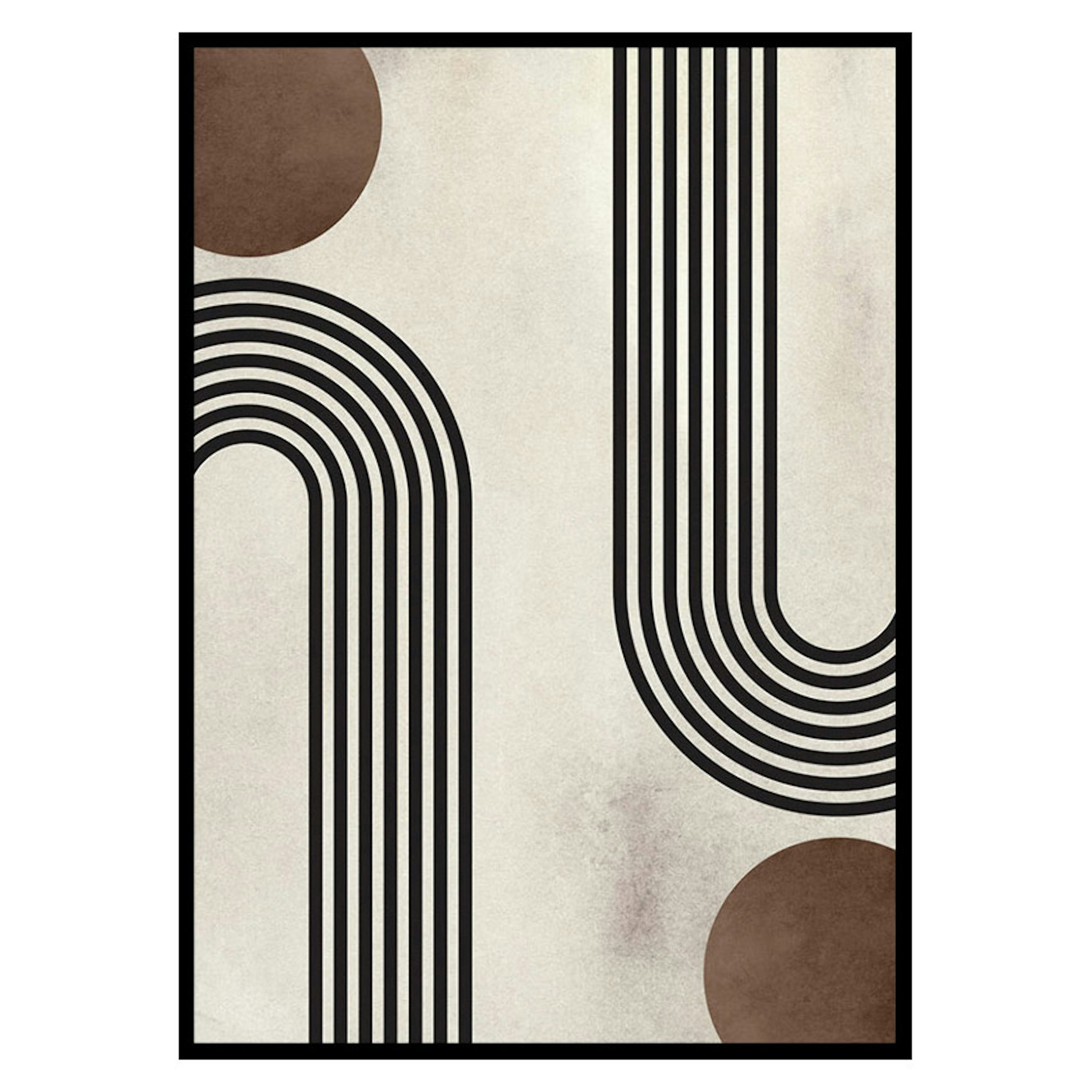 Poster Gallerix Broad Geometric No1