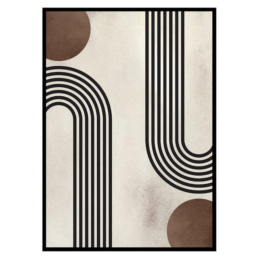 Poster Gallerix Broad Geometric No1