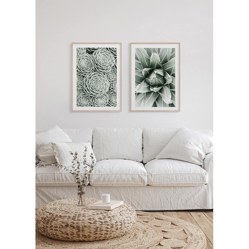 Poster Gallerix Bright Green Botanical No1