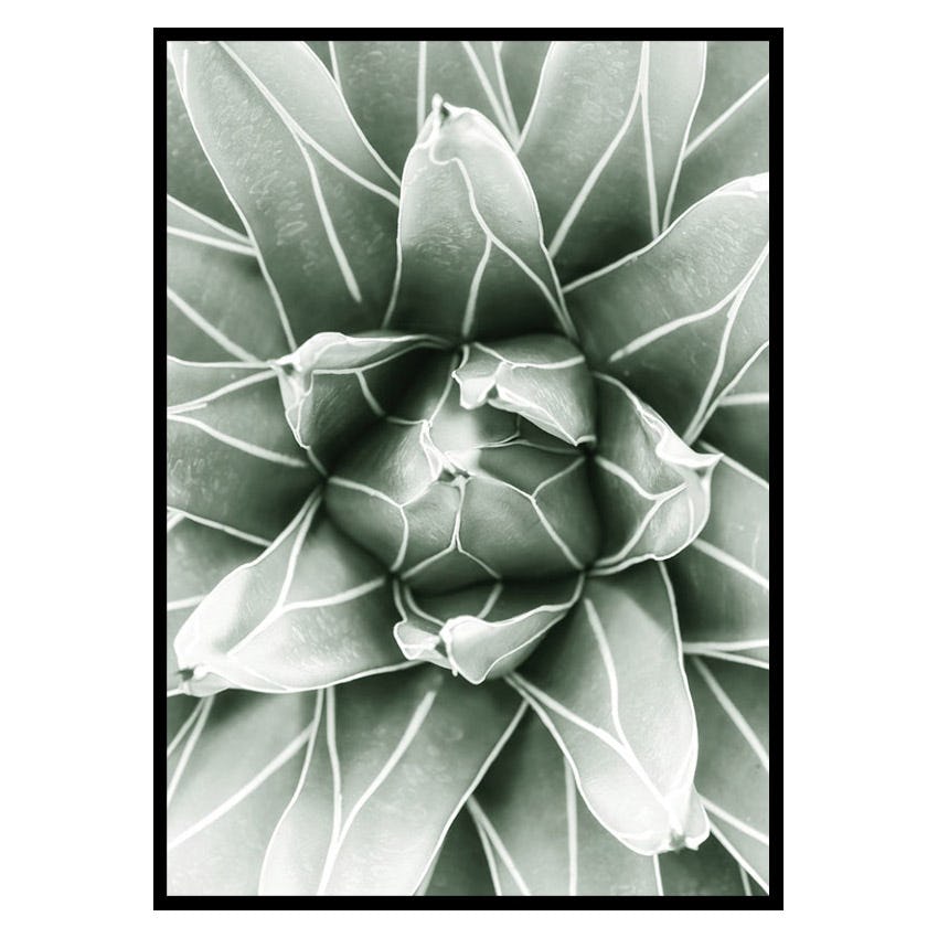 Poster Gallerix Bright Green Botanical No1