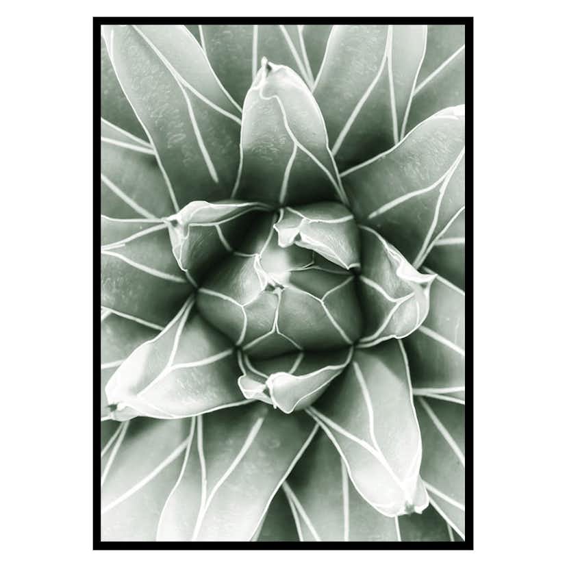 Poster Gallerix Bright Green Botanical No1