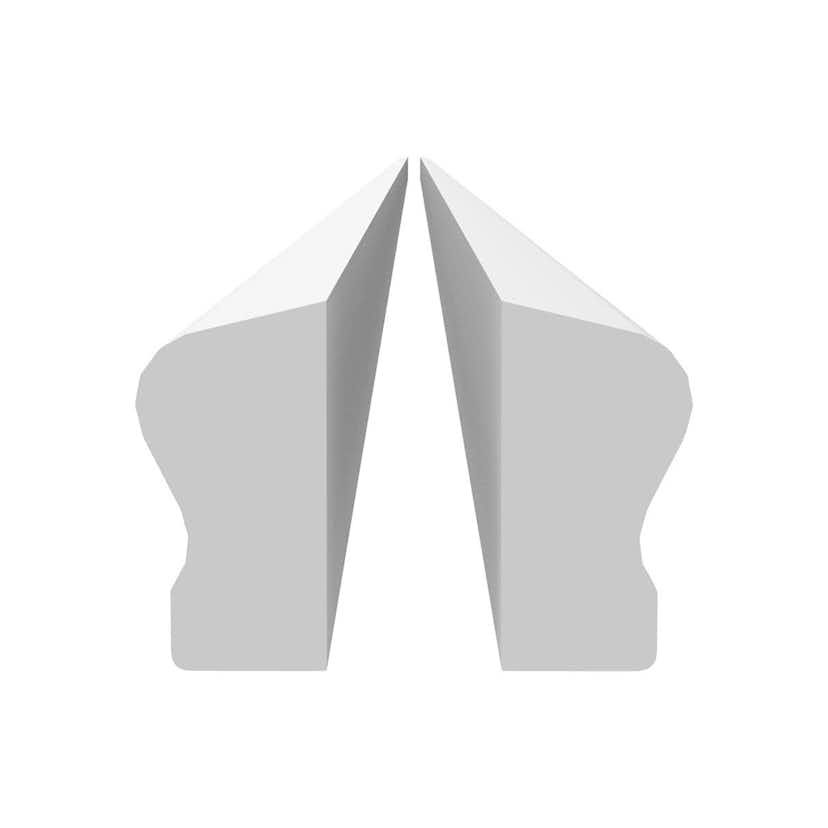 Underliggare Jabo Profilfräst 2400x22x45 mm