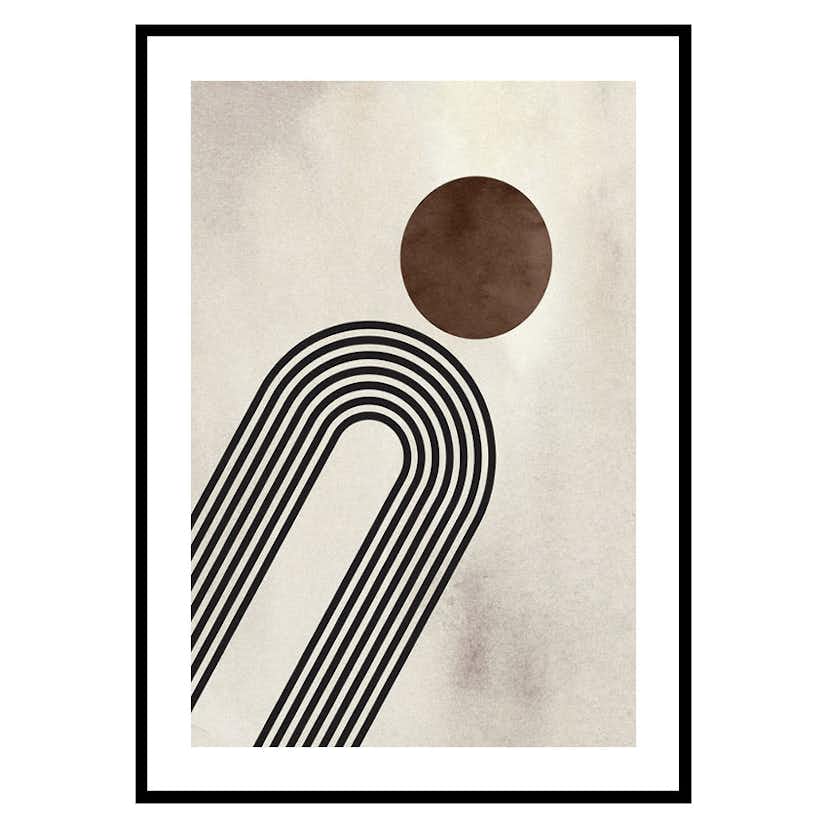 Poster Gallerix Broad Geometric No2