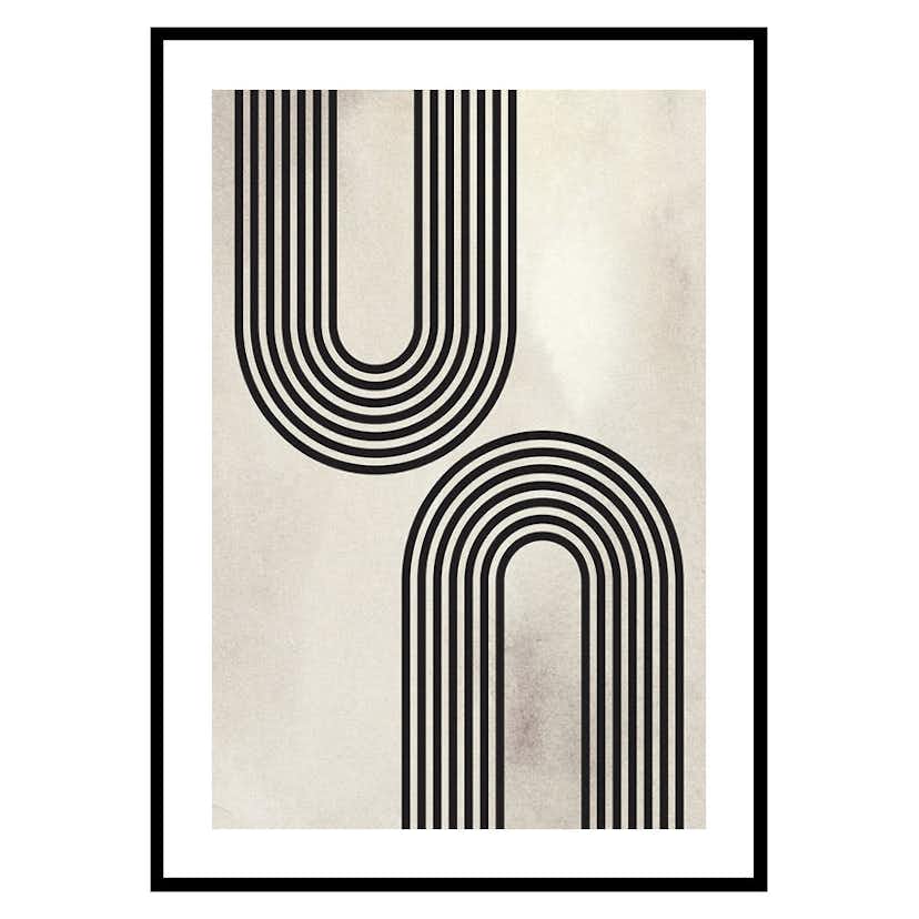 Poster Gallerix Broad Geometric No3