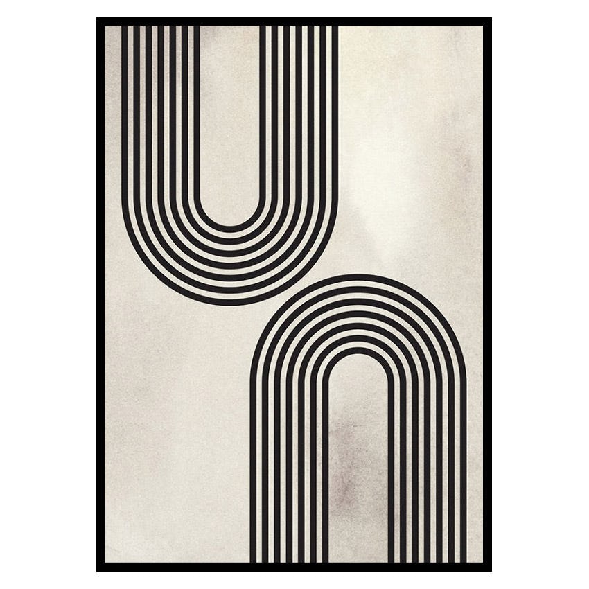 Poster Gallerix Broad Geometric No3