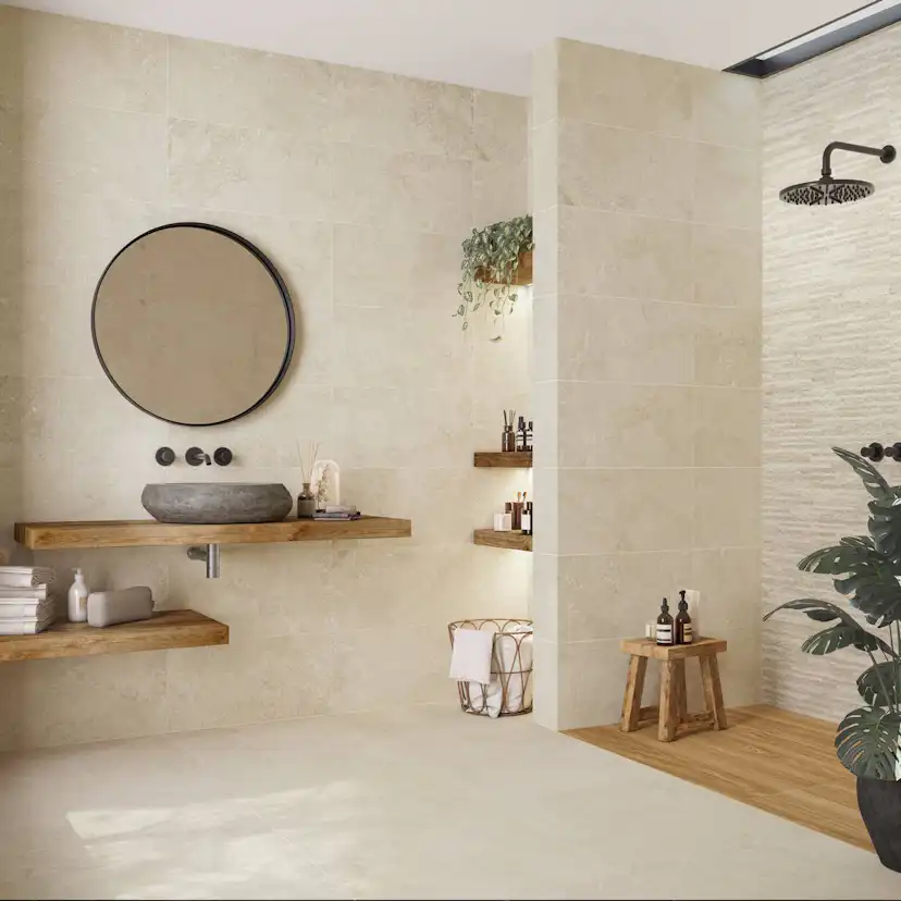 Klinker Lhådös Aske Beige 33x33