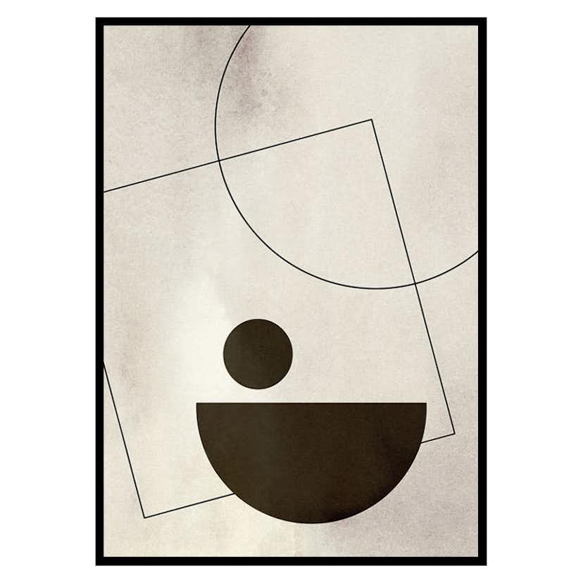 Poster Gallerix Geometric Design No1