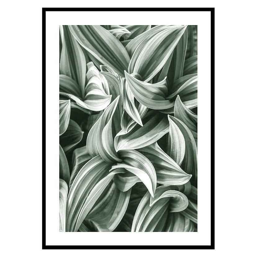 Poster Gallerix Bright Green Botanical No2